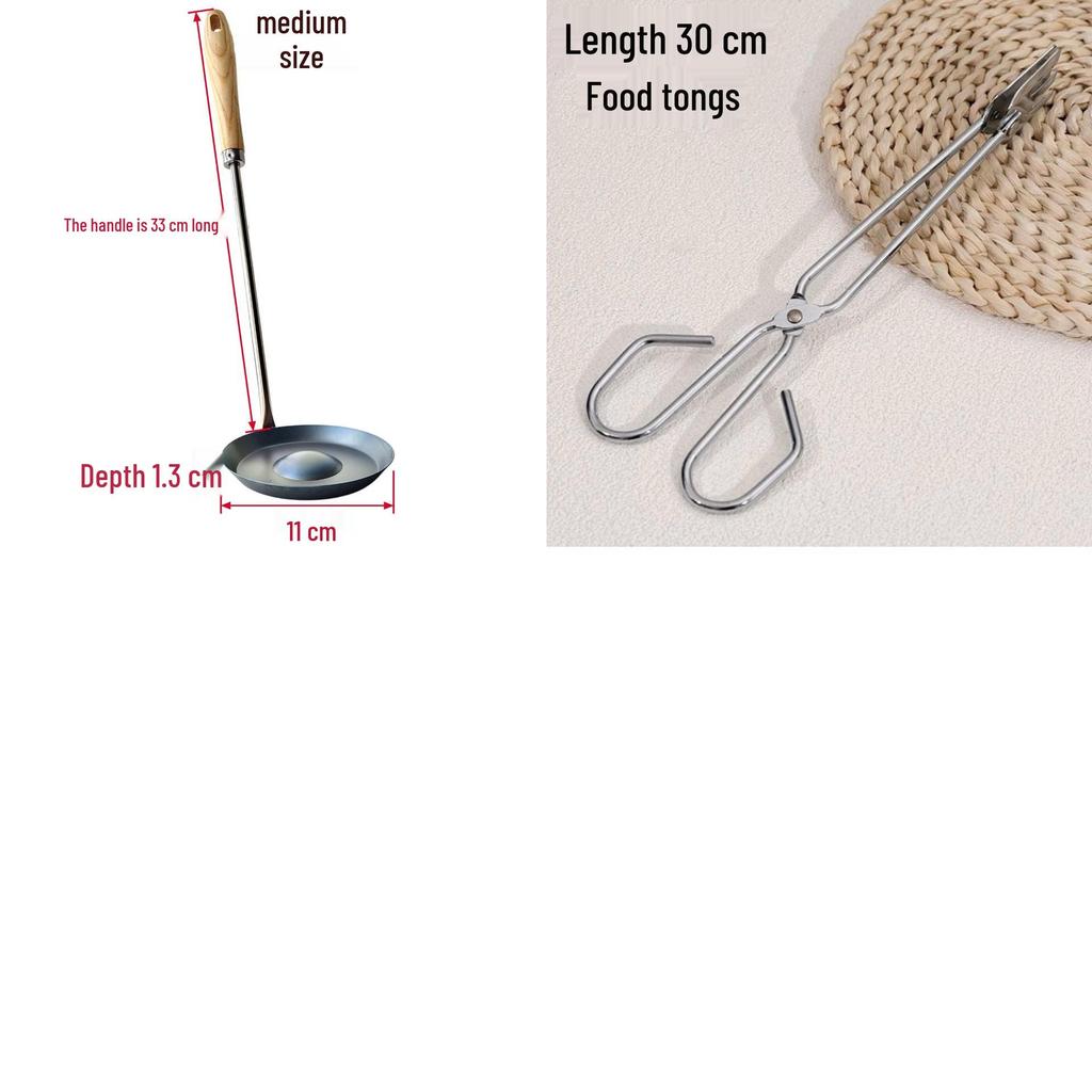 Commercial-Grade Large Fried Noodle Nest Ladle Mold