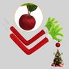 Grinch Apple Christmas Arm Decorations - Cute & Funny Masquerade Props