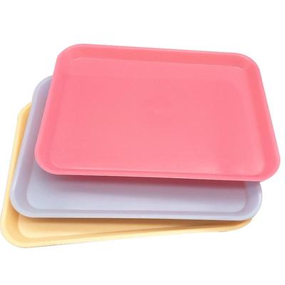 1 sztuka 340mm * 240mm narzędzia stomatologiczne materiały zwykłe plastikowe tace płaska taca na narzędzia autoklaw materiały stomatologiczne dentysta zastosowanie