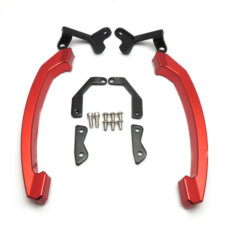 Kolip Rear Grab Bars Rear Seat Pillion Passenger Grab Handle for Yamaha MT-07 / FZ-07 2014-2016