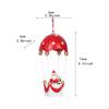 Christmas Figurine Resin Art Piece Gift for Home Display Indoor Shelf