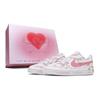 Court Borough Spring Letter Slip Resistant Abrasion Resistant Low Top Skateboard Shoes Women's Pink BQ5448-100(Team376-)