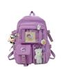 Cute Cartoon Girl Backpack, Girls' High-end Schoolbag, Instagram High Appearance Level Backpack, Lightweight Student Schoolbag