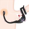 APP Controllo remoto Doppio anello Doppio shock Chiusura Cum Ring Plug anale Coppia vibratore Giocattoli del sesso Anello del pene remoto Prodotti per adulti