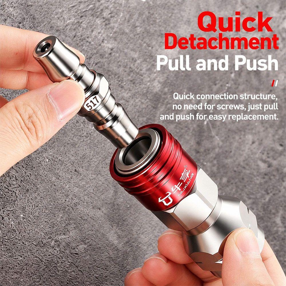 Stainless Steel Spray Nozzle Polished Finish Paint Sprayer Nozzle  for Industrial Painting