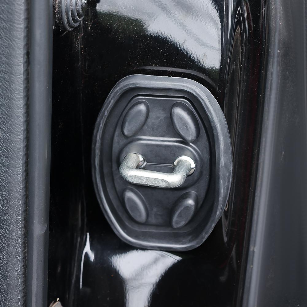 Pernă pentru amortizor de ușă Încuietoare ușii mașinii Tampon de absorbție a șocurilor Capac de protecție pentru prevenirea ruginii Accesorii modificate