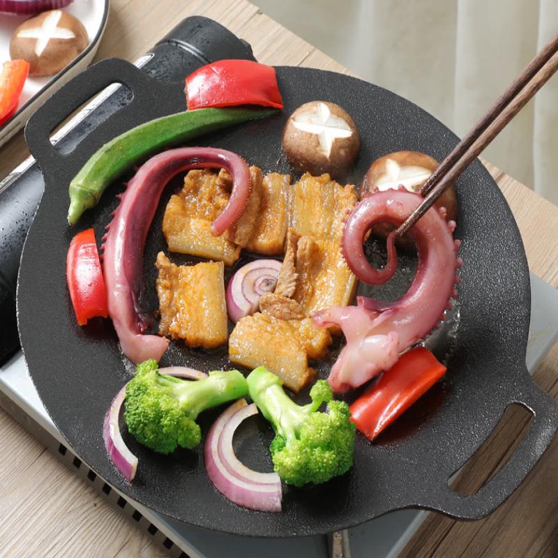 SMVP Cast Iron Outdoor BBQ Griddle Set