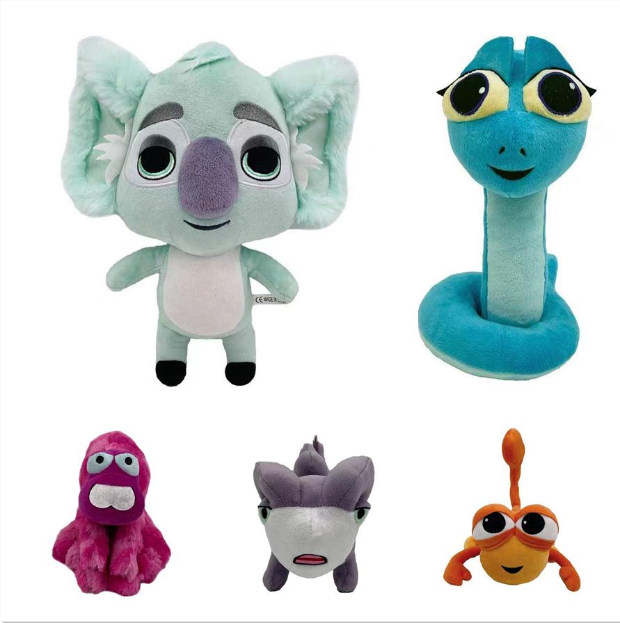 1/5pcs Back to the Outback Plush Toy Frank Voice Chaz Cartoon Stuffed Animal Plushie Soft Dolls PIllow Gifts for Fans Birthday