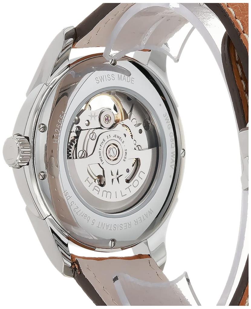Hamilton Jazzmaster Open Heart Zegarek Automatyczny H32565585 z Oficjalną Gwarancją Męski (Oficjalnie importowane)