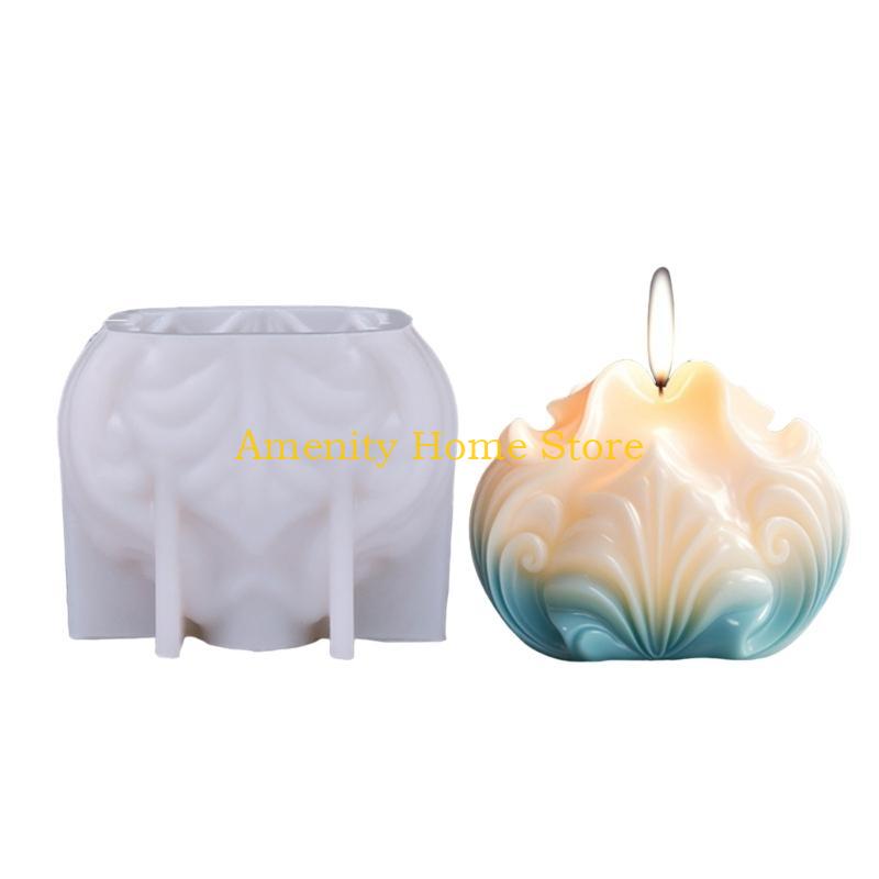 

F26C 3D Conch Candle Molds for DIY Candle Gypsum Ornament Christmas Gift Home Decorations