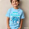 67 Pixel Cartoon Charakter Baumwoll-T-Shirt, Jungen Mädchen Harajuku Streetwear Print Kurzarm-T-Shirt, Trendiges Lässiges Kinder Oberteil