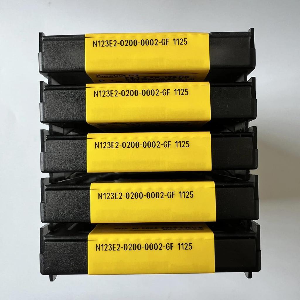 Original Sandvik / N123E2-0200-0002-GF 1125 /CNC Lathe Carbide Blade Tool 10 Pcs