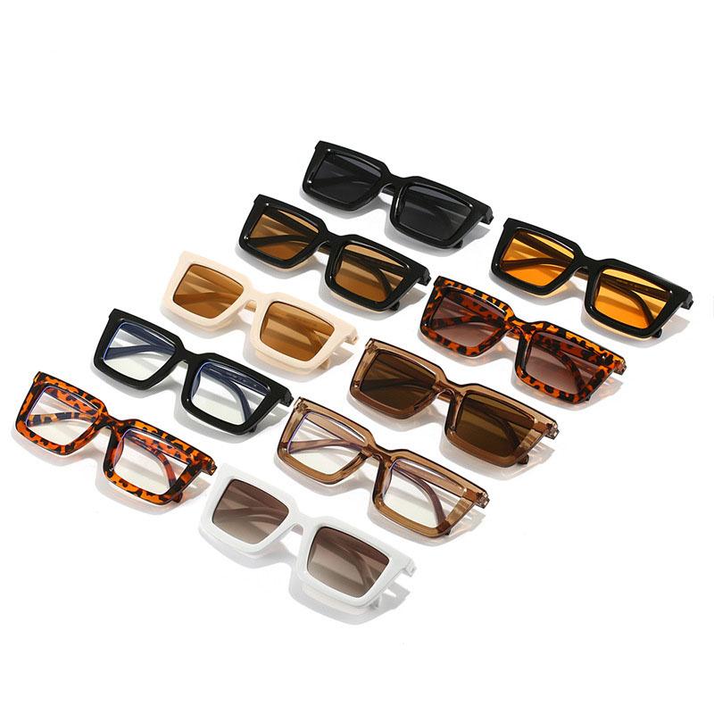 New Style Sun Glasses for Woman Square Shape Anti-reflective Sunglasses for Women Driving Hiking Men's Sunglasses