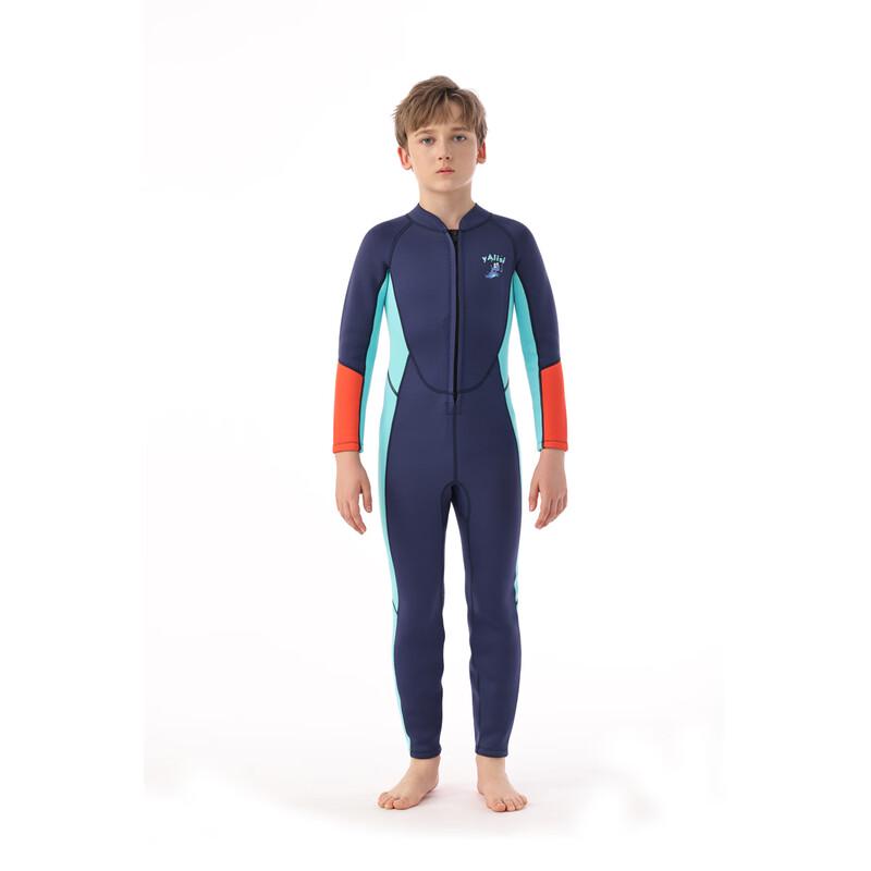 Bojue Boys' Thermal Front-Zip Wetsuit