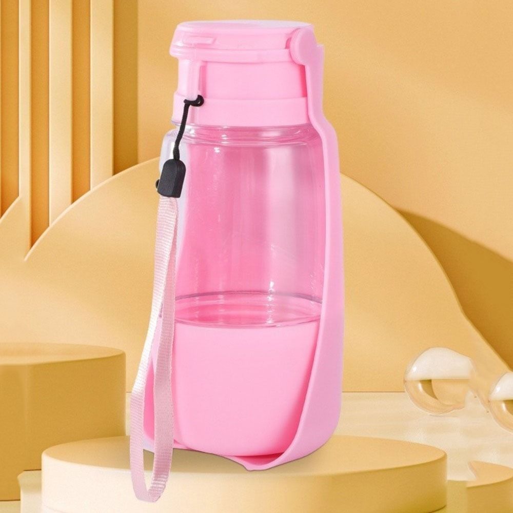 2 In 1 Dog Water Bottle Portable Cat Drinking Bowl Foldable Pet Water Dispenser  Travel
