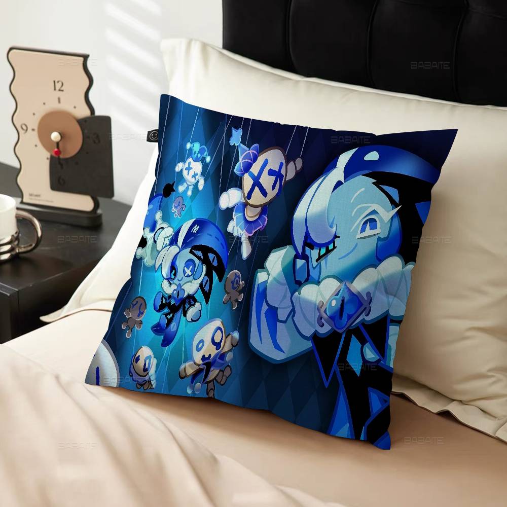 Game C-Cookierun Kingdoms Pillow Cushion Cover Pillowcase Living Room Sofa Home Decor