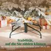 Artificial Christmas Tree, 180cm Christmas Tree with Snow, 1815 Branches, Foldable Metal Stand