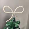 Looped Shape Christmas Tree Charm Spiral-style Xmas Ornament Funny Tree Topper Decor  Holiday