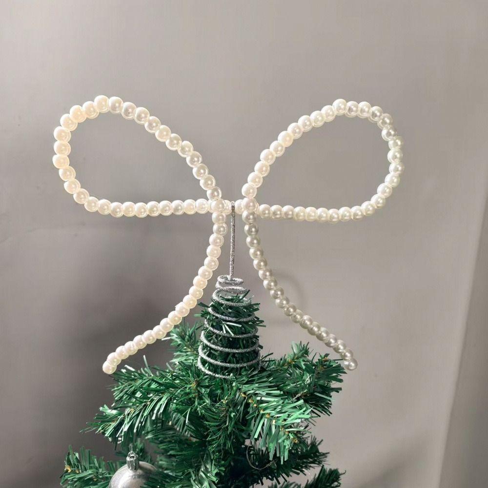 Looped Shape Christmas Tree Charm Spiral-style Xmas Ornament Funny Tree Topper Decor Holiday