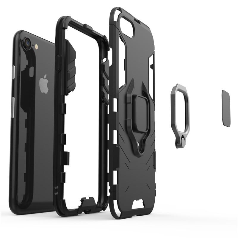For New iPhone SE 2022 Case For iPhone SE 2022 8 7 6 6s Plus Cover Shockproof Armor PC Hard Back Phone Cover For iPhone SE 2022