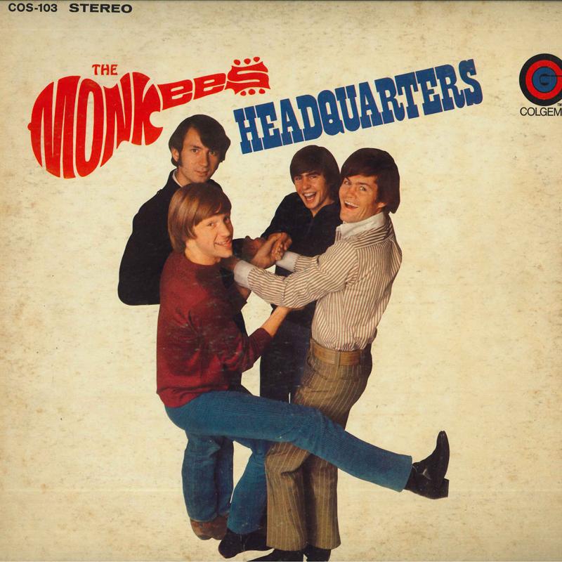 

LP Record MONKEES - Headquarters COS103 COLGEMS 1967 US Rock Used