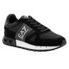 Emporio Armani Pu Comfortable Versatile Low-Top Casual Shoes Men sneaker Black X8X151XK354A120