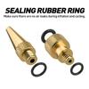 Bicycles Valves Adapters Universals Bike Pumps Adapters Balloon Nozzles Inflation for Cycling Equipment