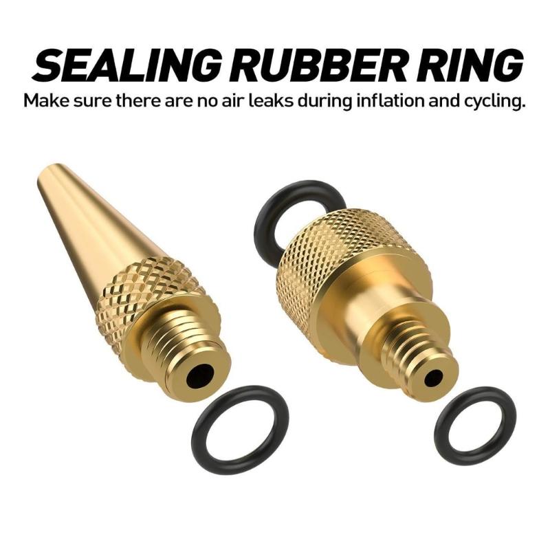 Bicycles Valves Adapters Universals Bike Pumps Adapters Balloon Nozzles Inflation for Cycling Equipment