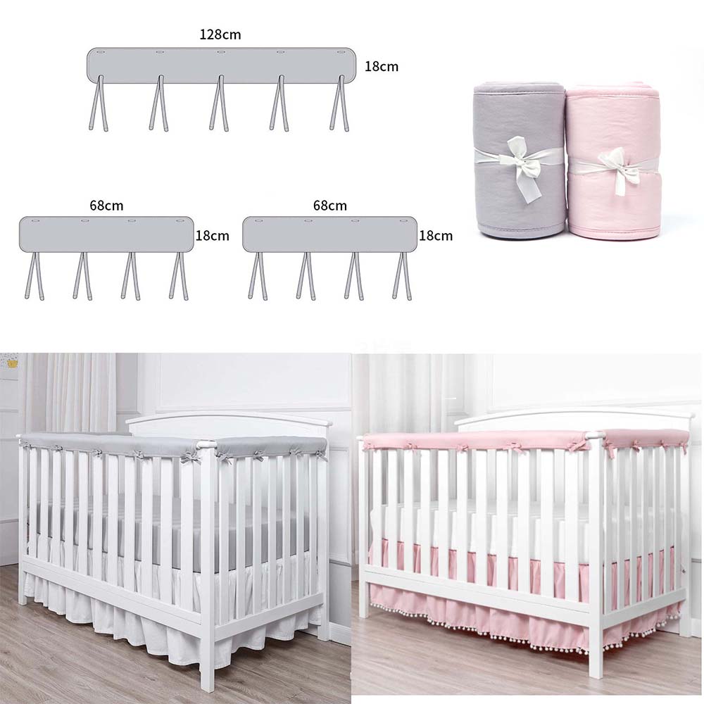 Buy Baby Safety Bed Fence Guardrail Baby Teething Guard Wrap Cradle