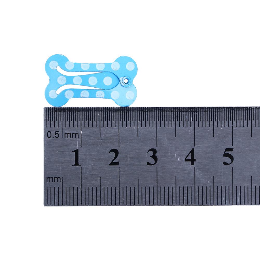 Antirust Cute for Small Dogs Dot Pattern Smooth surface Puppy Grooming Accessories Dog Hair Clip Pet Hairpin Dog Supplies