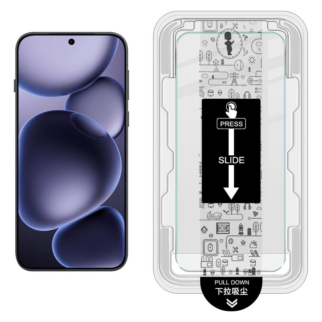 IMAK H Series For Oppo Find X8s+ 5G Tempered Glass Screen Protector Dust-free Installation Film (Fingerprint Unlock)