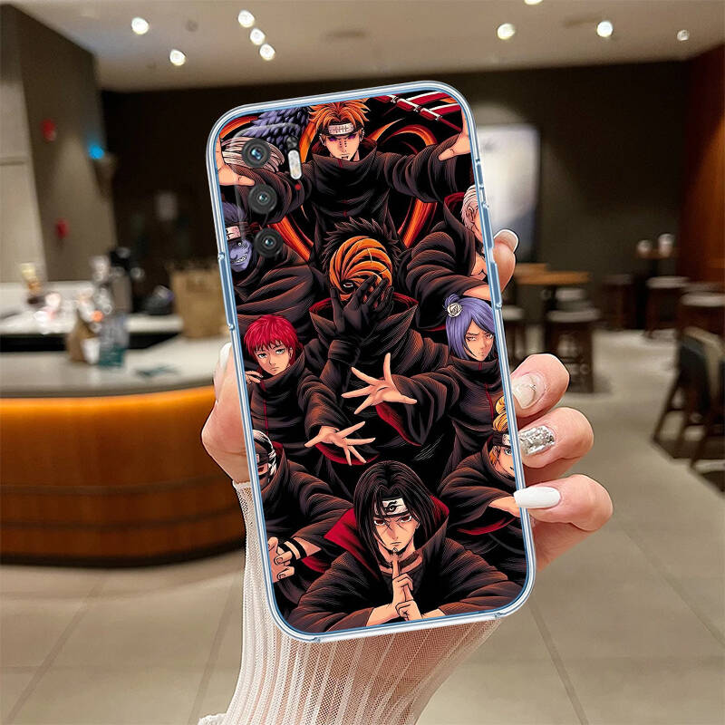 Anime Naruto Akatsuki Phone Case for Motorola G14 G15 G24 G30 G31 G32 G34 G41 G42 G51 G52 G50 G60S G60 G62 G72 G71 G73 G84 G85 G200 E32