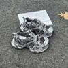 Daddy shoes ins super fire straps do old polish straps spider-man metal casual shoes sneakers fried street women's shoes