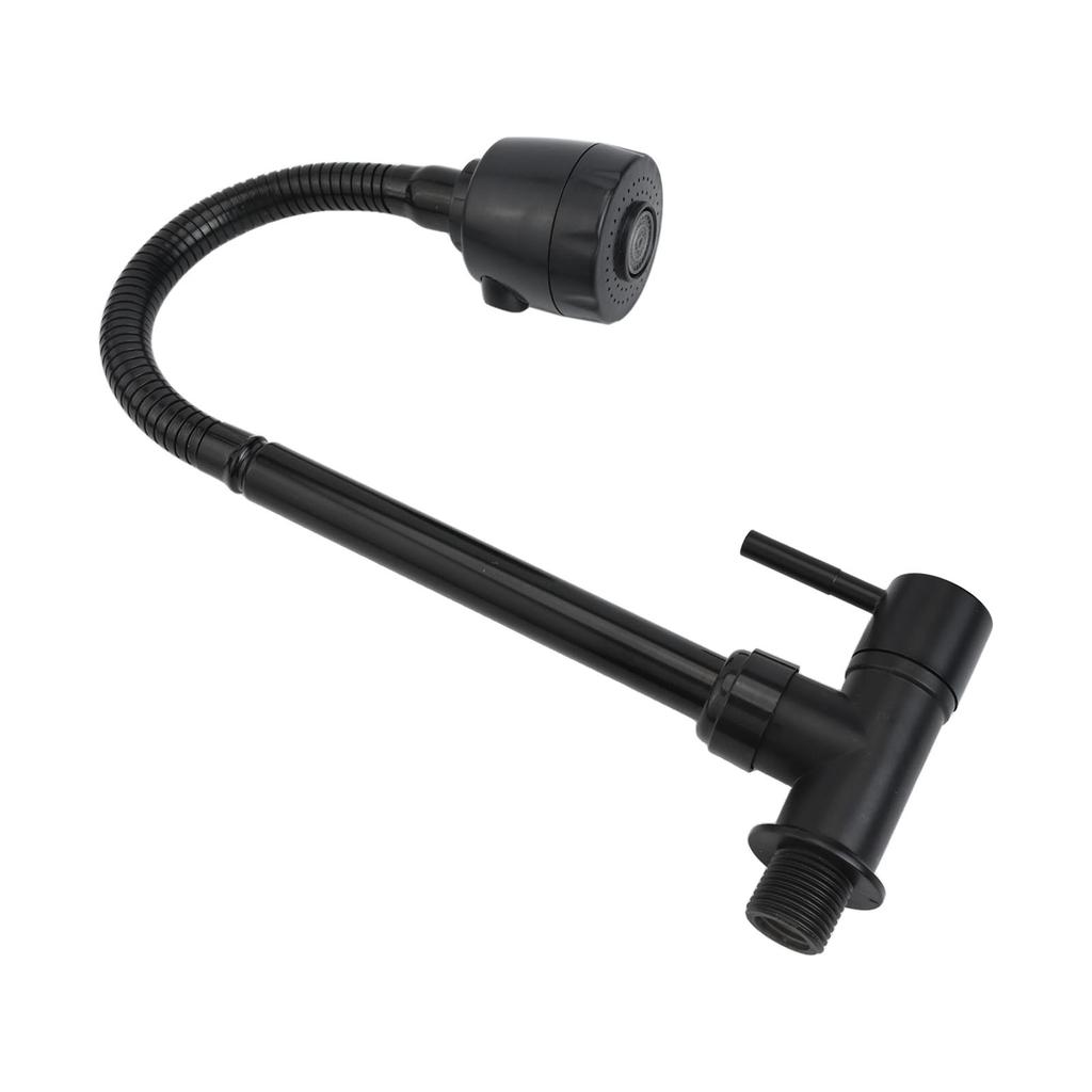 Flexible Hose Design for Kitchen Faucets Offering Dual Spray Options