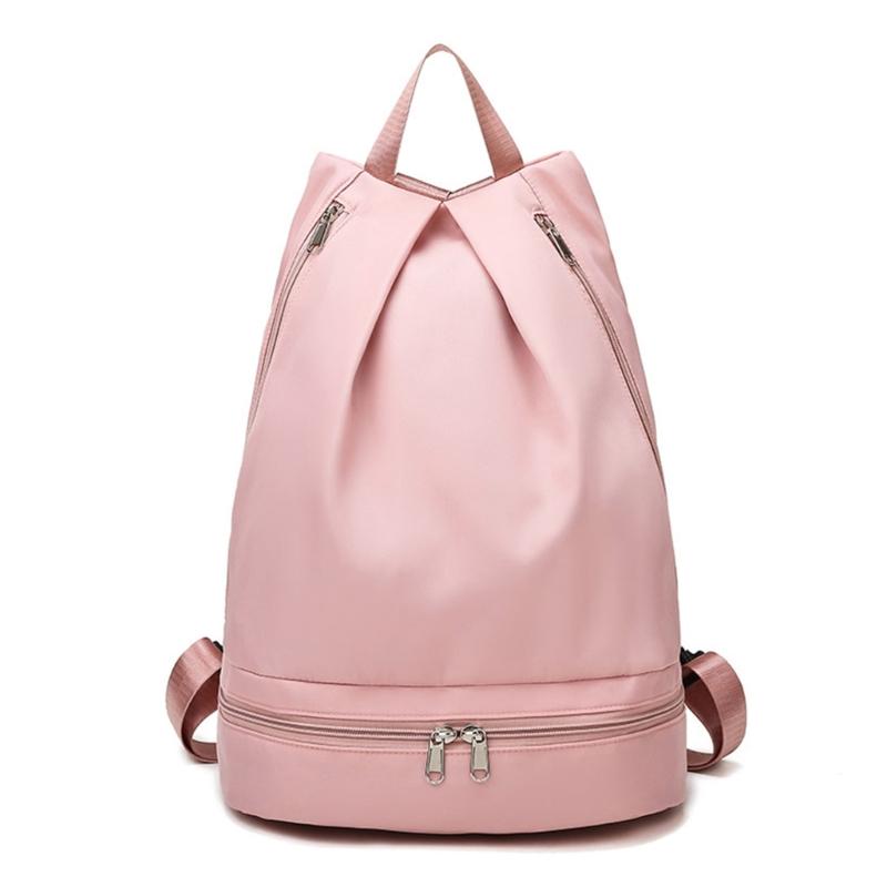 Large Capacity Sports Bag DryWet Swimming Backpack with Shoe Compartment Rucksack Lightweight Casual Daypack