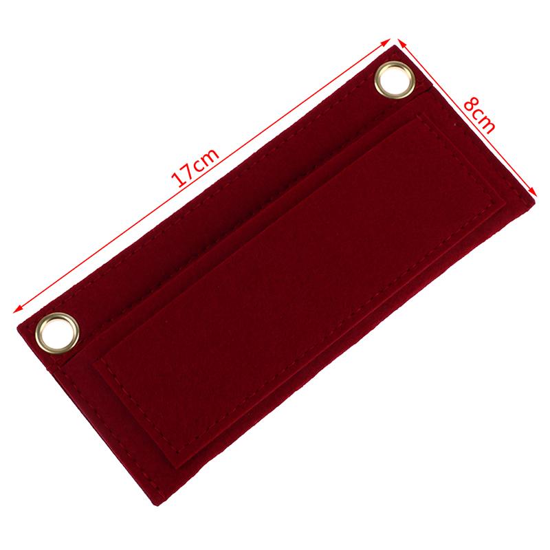 Felt Wallet Bag Liner Card Package Internal Layer Retrofitted Crossbody Bag Chain Inner Container Organzier