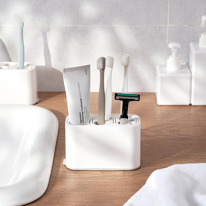 Toothbrush Holder Organizer Multi Purpose Easy Access for Neatly Arranged Toiletries
