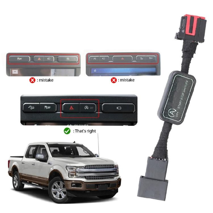 Plugs Play Start Stop Manager Control Unit Deactivator for F150 Preserve Engine Life & Comfort Maintain Original Wiring