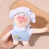 1 set Penguin Baby 10cm Cotton Doll Clothes Baby Bottle Outfit Cotton Doll's Clothes Set Mini Cartoon 10cm Doll Clothes