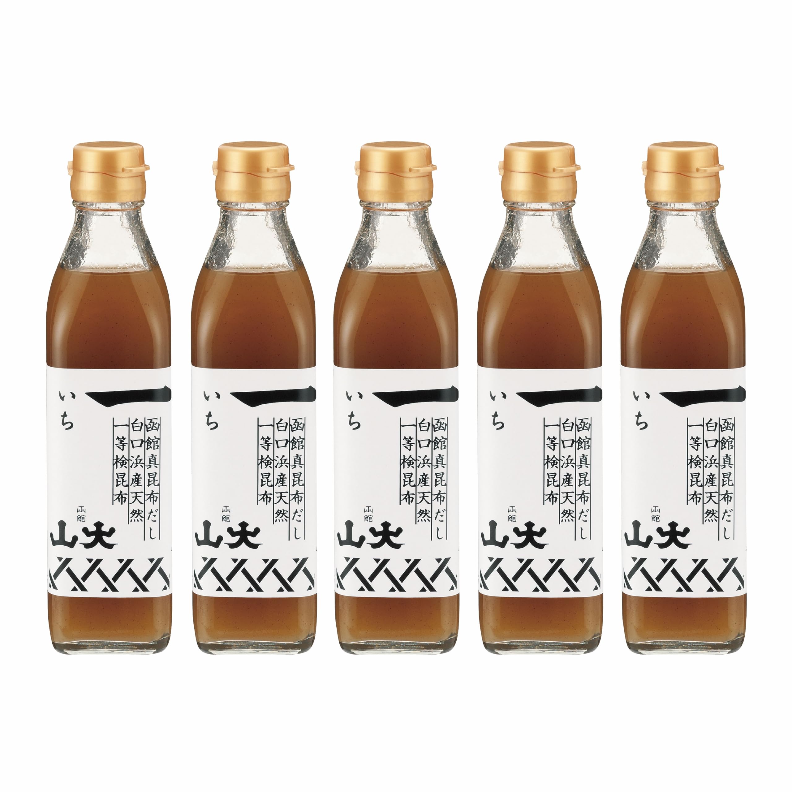 

Hakodate Yamadai Natural Hakodate Makonbu Dashi Ichi 300мл, набор из 5 бутылок