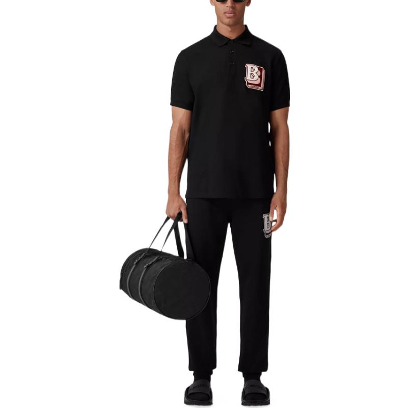 Burberry SS22 Polo Shirt Men's Black 80575711