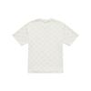 MLB MONOGRAM SS25 T Shirt Unisex Ivory 3ATSM0153-50IVS