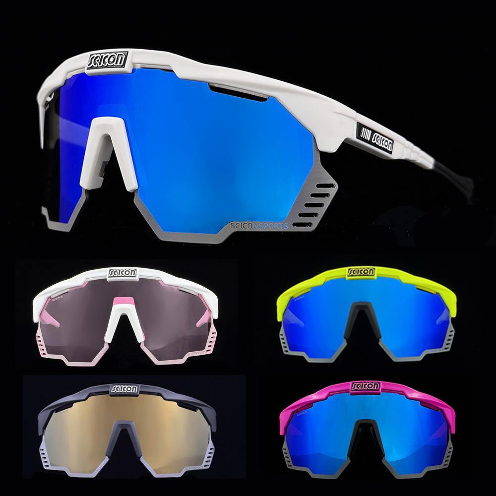 SCICON Fietsbril UV400 Bescherming MTB Race Oogbescherming Heren en Dames Buiten Sport Fiets Zonnebril Veiligheidsbril