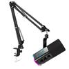 Dual Mode RGB Gaming Microphone – XLR/USB, Live Streaming & Recording, Dynamic Core