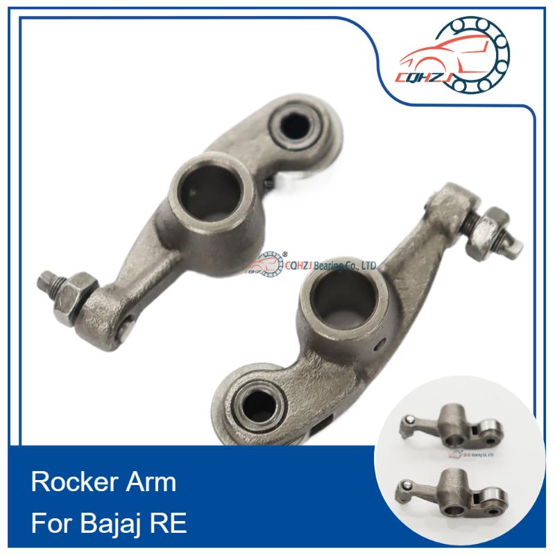 CQHZJ Motorcycle Rocker Arm With Roller Set For Bajaj RE Three Wheeler Engine Valve Rocker Arms Automotive Spare Parts