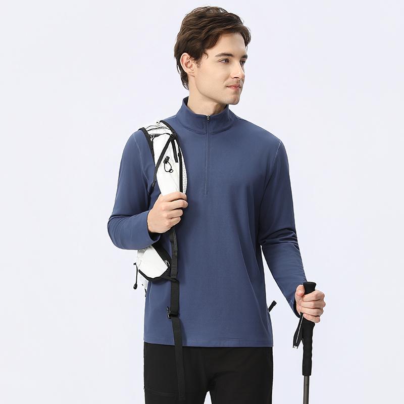 Men s Quick-Dry Long Sleeve Sports T-Shirt - Ideal for Running, Fitness, Basketball, and Outdoor Activities. M