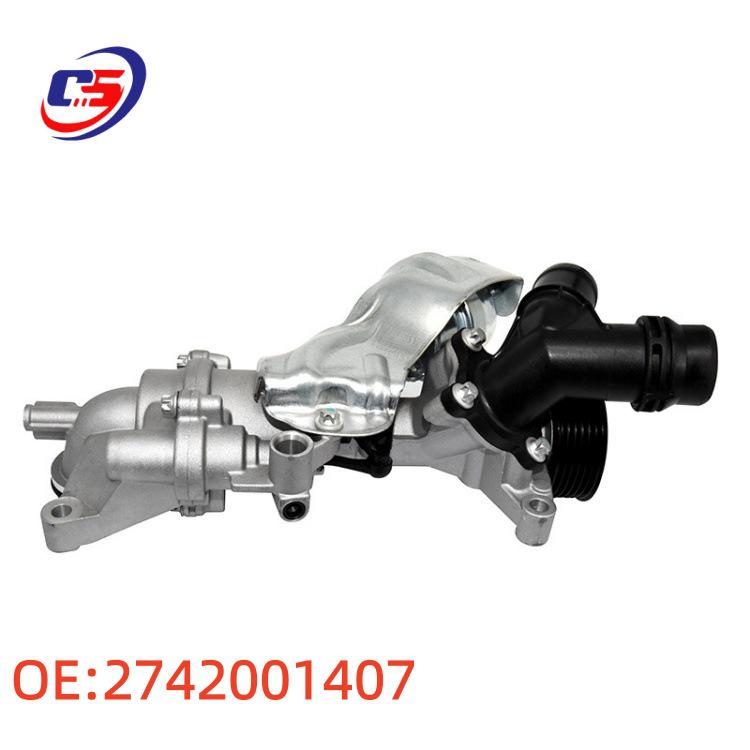 Compatible Water Pump for Mercedes W274: Models A2742001407, A2742000301, A2742000601