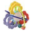 Teething Ball Toy Safe Soothe Promote Hand Eye Coordination Silicone Chewable Sensory Teething Ball