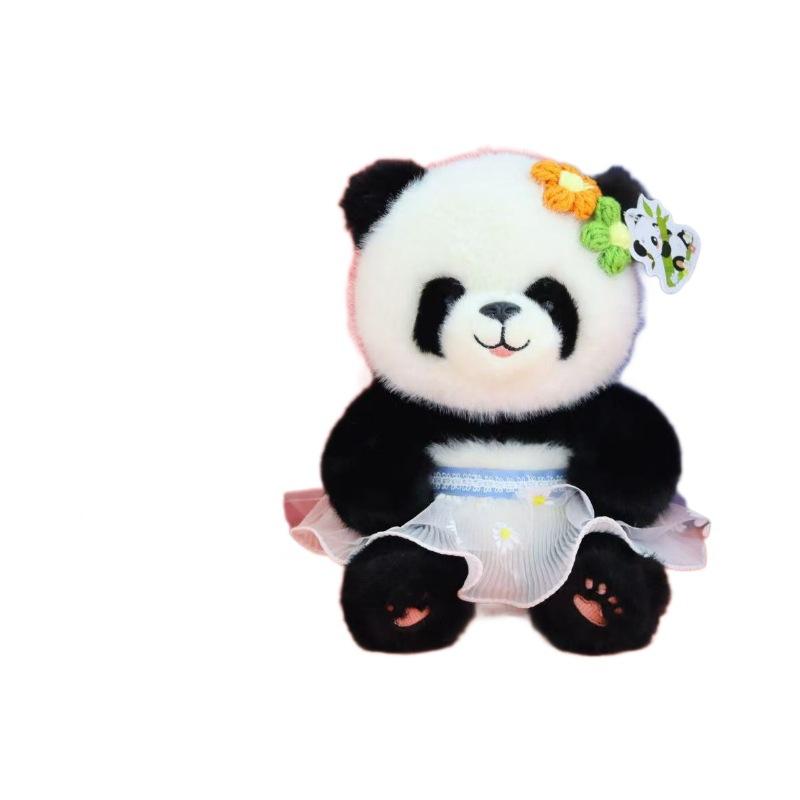 Cute Giant Panda Doll Plush Toys Chengdu Panda Doll Flowers Panda Rag Doll Event Gift