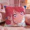 Blue BBoxs Hot Anime Cushion Cover Premium Comfort Reversible Pillow Cove Two In One Design For Any Room  Car Interior